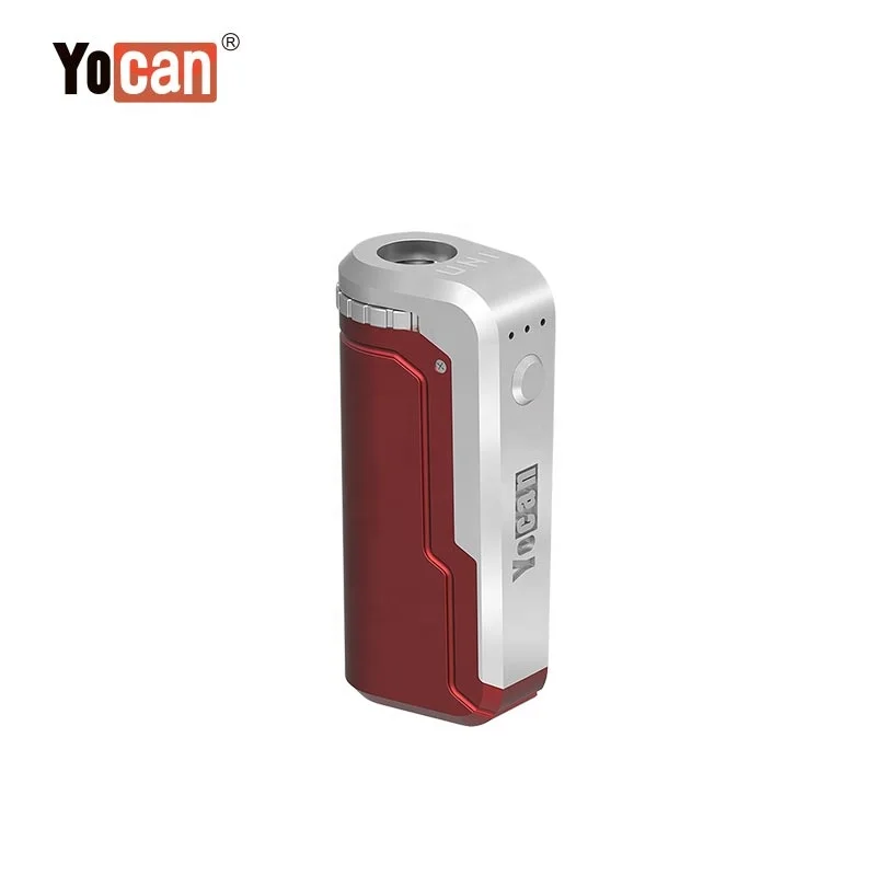 Manufacturer Yocan UNI Box Mod 510 Thread 650mAh Vape Mod With Adjustable Voltage