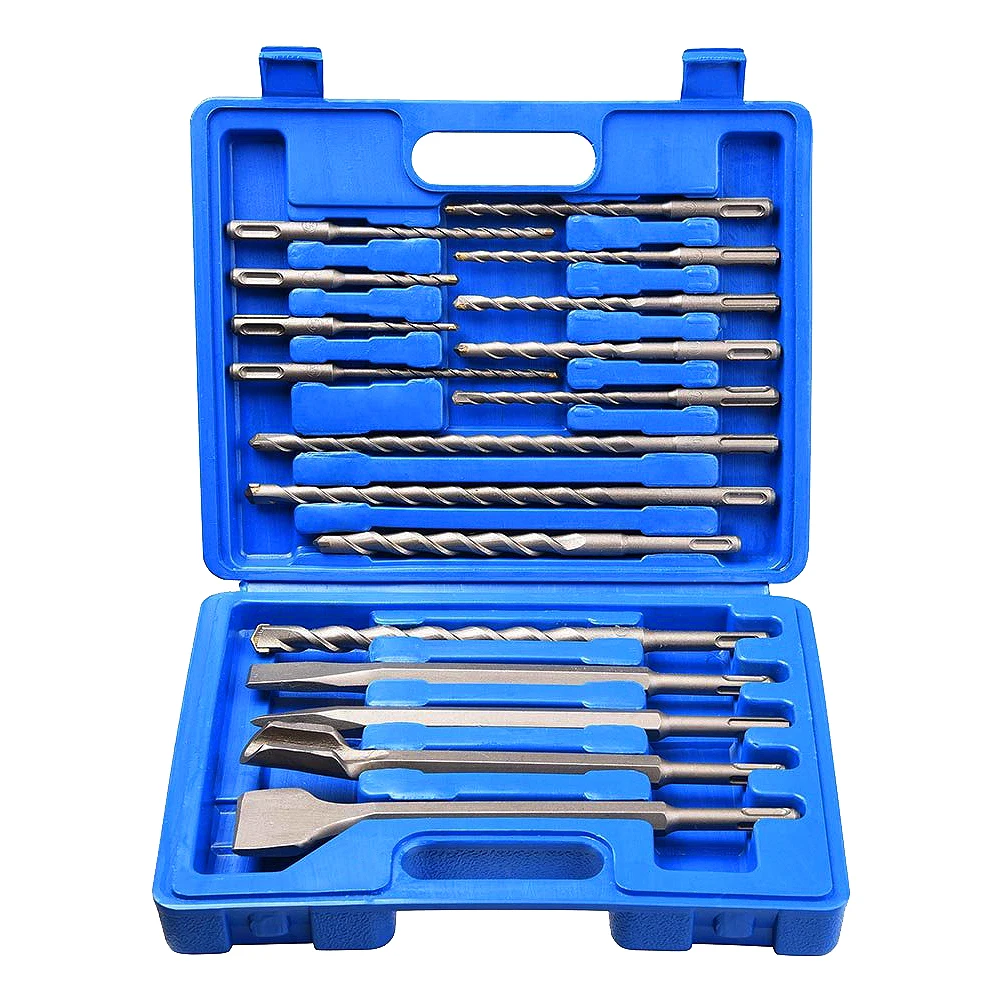 TG hammer bits concrete cross tip single flute drill impact power sds plus drill bit set for masonry rock drilling