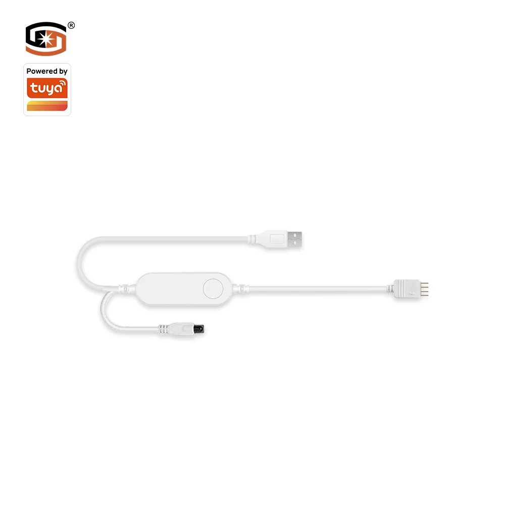 Alexa Google Home Tuya Wifi IP65 Flexible Waterproof 5M/10M LED Strip Light controller WIFI Strip LED Light RGB