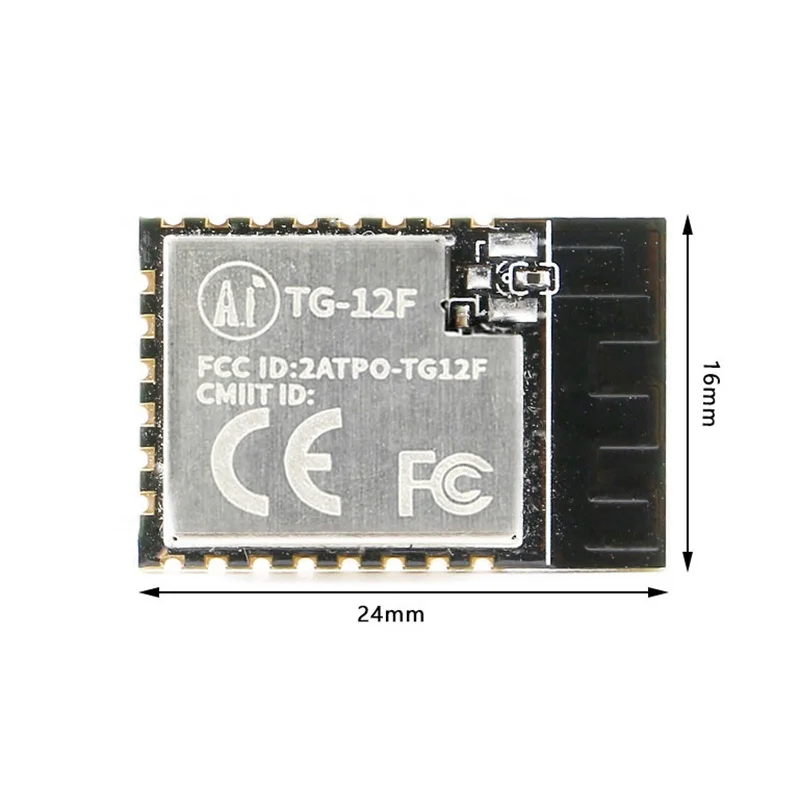 TG7100C Docking With Tmall Elf Serial Port WiFi+BLE5.0 Module TG-12F For ESP-12F