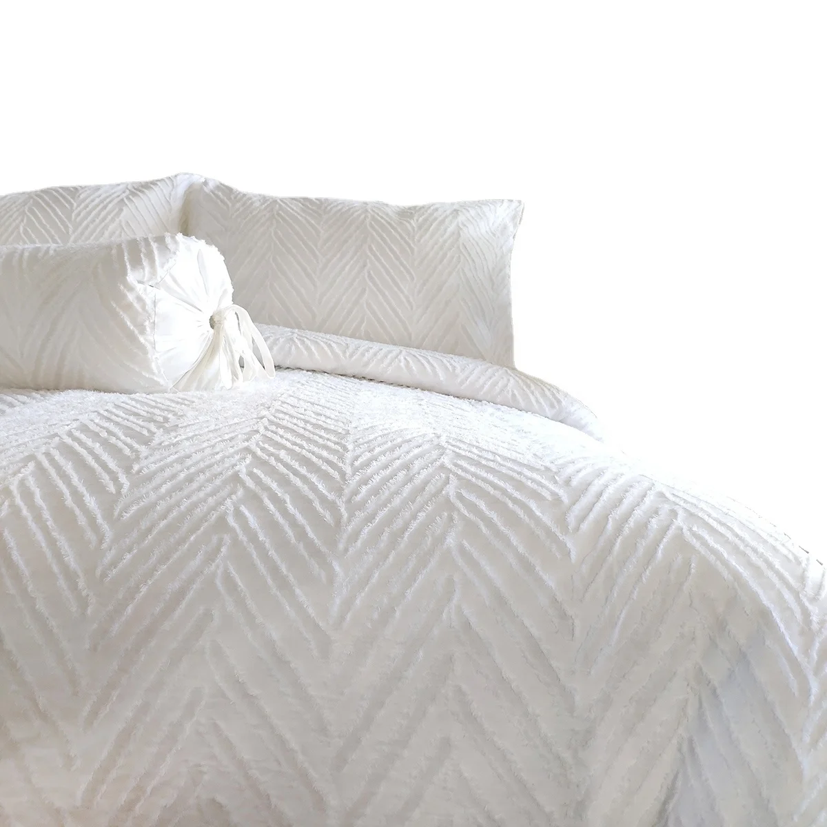 Wholesale organic cotton duvet cover clips cotton bedding sets for clips fabric