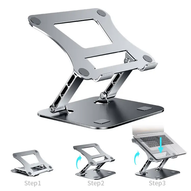Portable Laptop Stand Support Notebook Aluminum Tablet Stand Foldable Laptop Tablet Bracket Pc Holder Ipad Macbook Stand