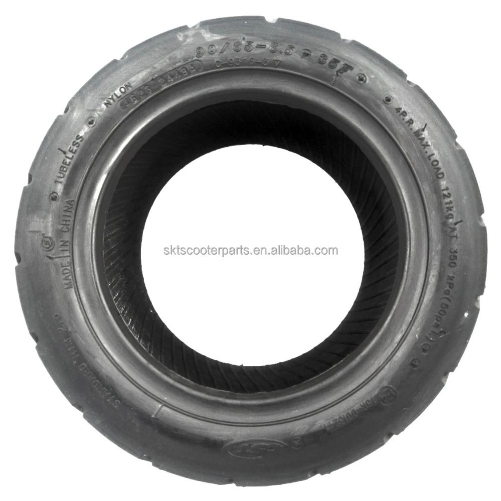 90/65-6.5 Tubeless Tire Valve Flat Road Assembly Parts Rubber Tire for for Zero 11 11x Dualtron Ultra Ultra 2 Electric Scooter