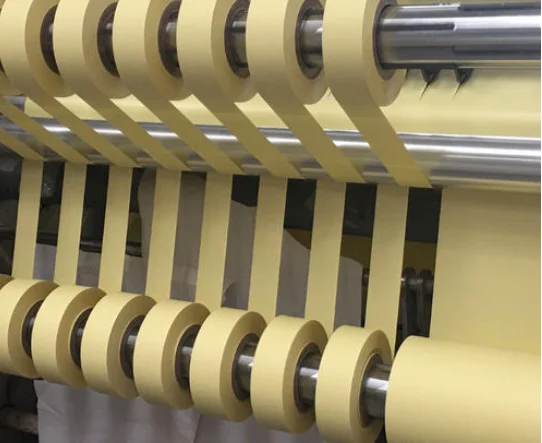 
High quality yellow 95 g silicone coated kraft paper release paper for transfer tape 