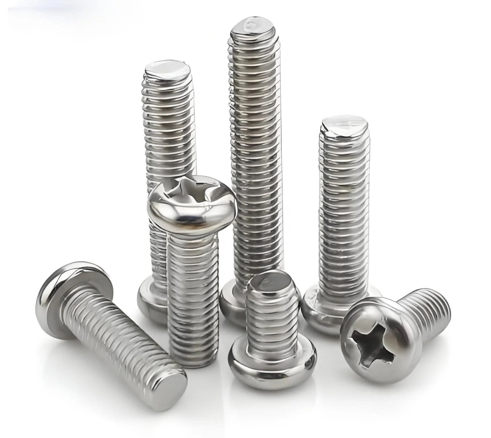 OEM ODM Customized GB Phillips из углеродистой стали с головкой титановые крестообразные мебельные винты размеры М1 М2 М3 М4