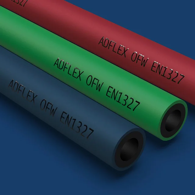 Hot Sale Made In Italy Excellent Quality Mixed Color PVC Tube For Fuel Oxygen-Gas And Fuel Air-Gas