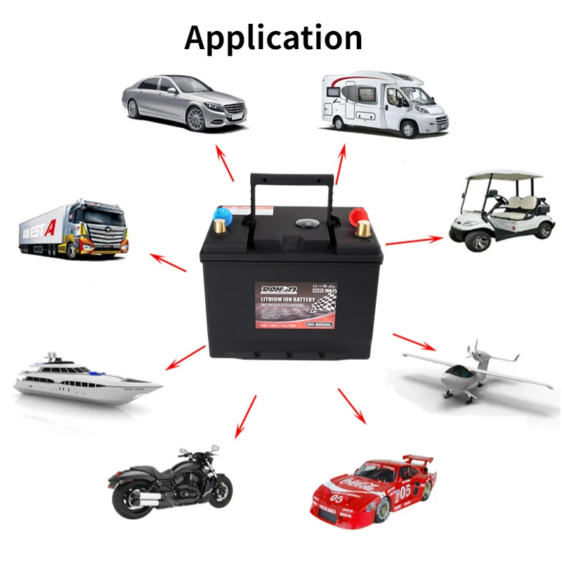 12 volt lifepo4 batteries 48v lithium golf cart battery 48v 100ah 80ah