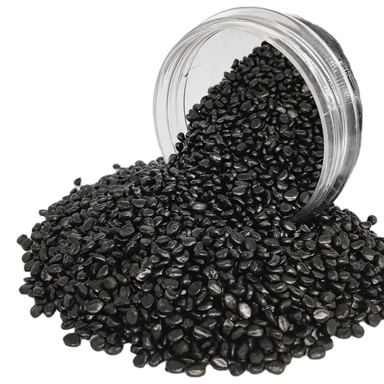 High Quality Custom Plastic PE PP Color Granule Black Masterbatch Anti Static Agent For Plastic Masterbatch