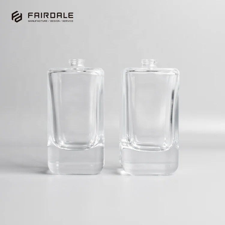 Competitive Price Wholesale Cosmetic Packaging Clear Empty Glass Perfume Bottle