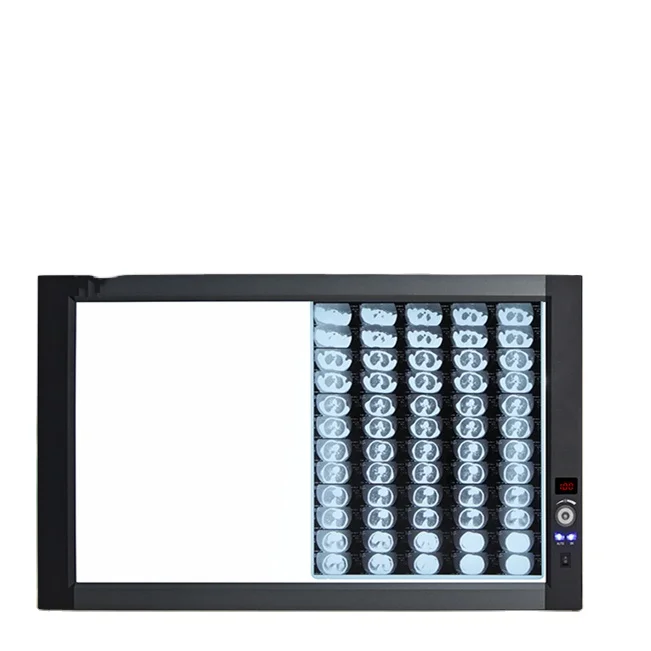 CE ISO First Aid  Double Two Panel Slim LED Negatoscope X-ray Film Viewer Box industrial radiography film viewer