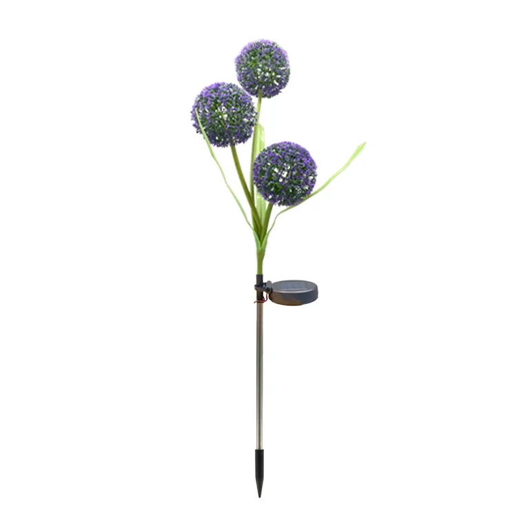 Outdoor Solar Dandelion Lamp LED Leek Outdoor courtyard lamp lawn lamp solar garden light