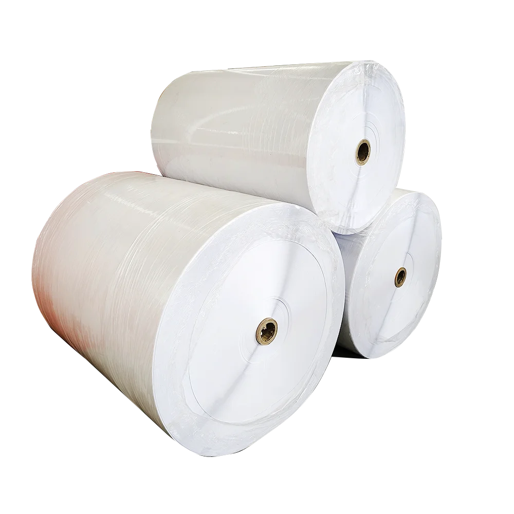 Factory wholesale blank white synthetic paper tear-resistant sticker glossy synthetic label