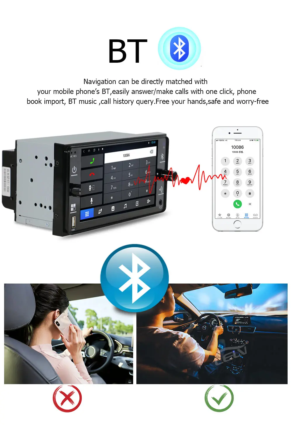 LeLv android  car multimedia player auto stereo navigation auto radio tv car dvd player for sale