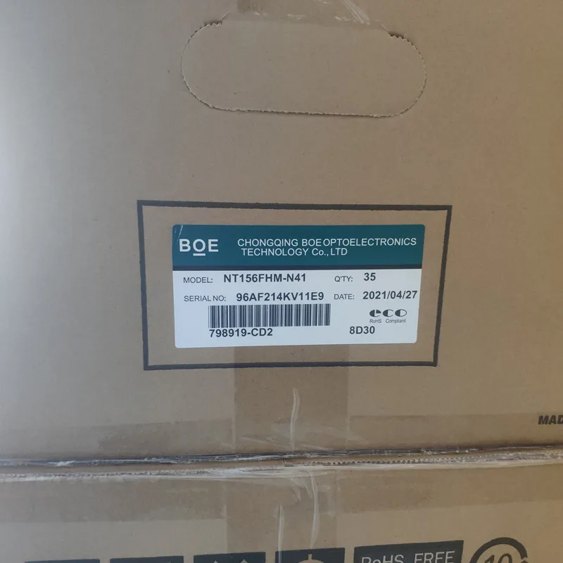 15.6 Inch Lcd Display  FHD 30pin EDP B156HTN03.4 HB156FHM-301 B156HTN03.6 B156HTN03.8 NT156FHM N41 NT156FHM-N41 laptop screen