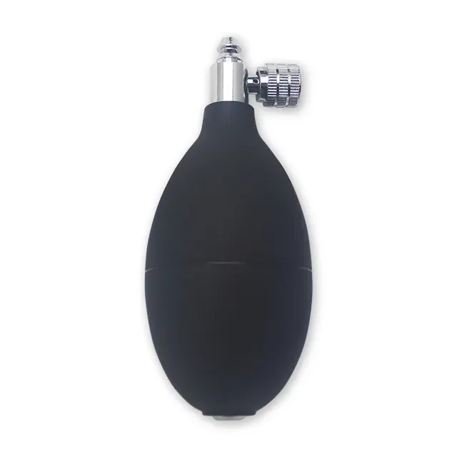 NIBP Cuff Latex Ball Replacement Sphygmomanometer Blood Pressure Bulb&Air Release Pump With Metal Valves