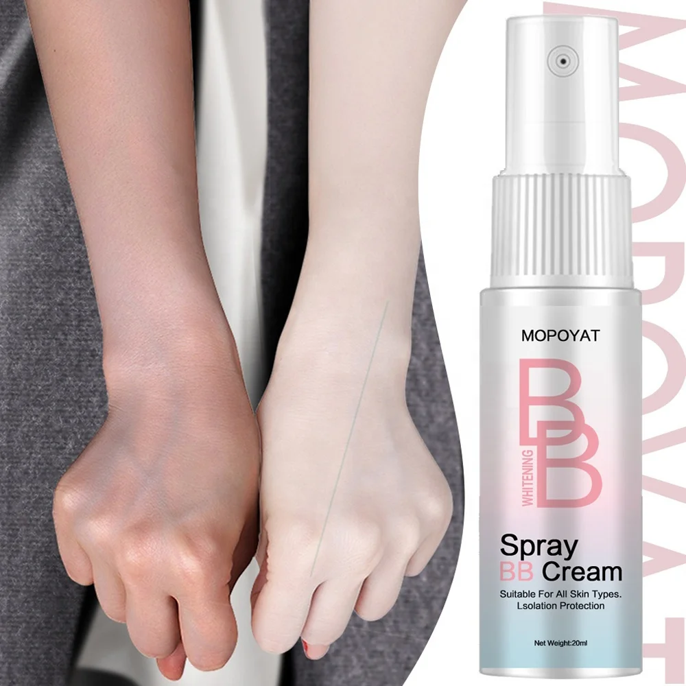 
Isolation Protection Brightening Sweatproof Long Lasting Waterproof Body Skin Bb Cream Whitening Spray 