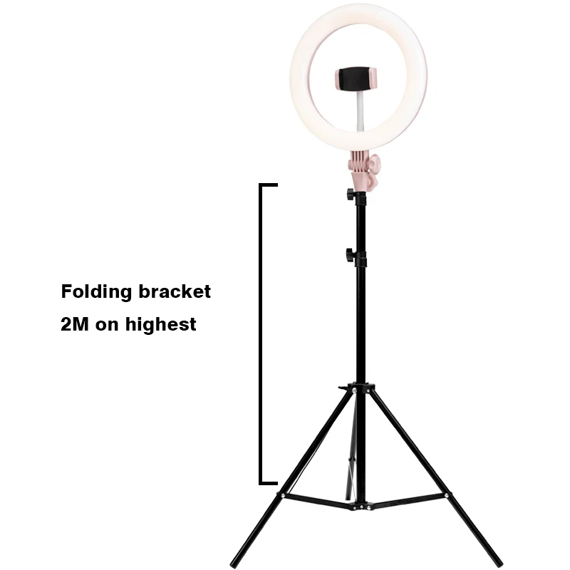 2020 New Arrival  Beauty 10 inch  Selfie Led Ring Light With Tripod Stand 3000K-6000K Tiktok Photography makeup Ring Light Lamp