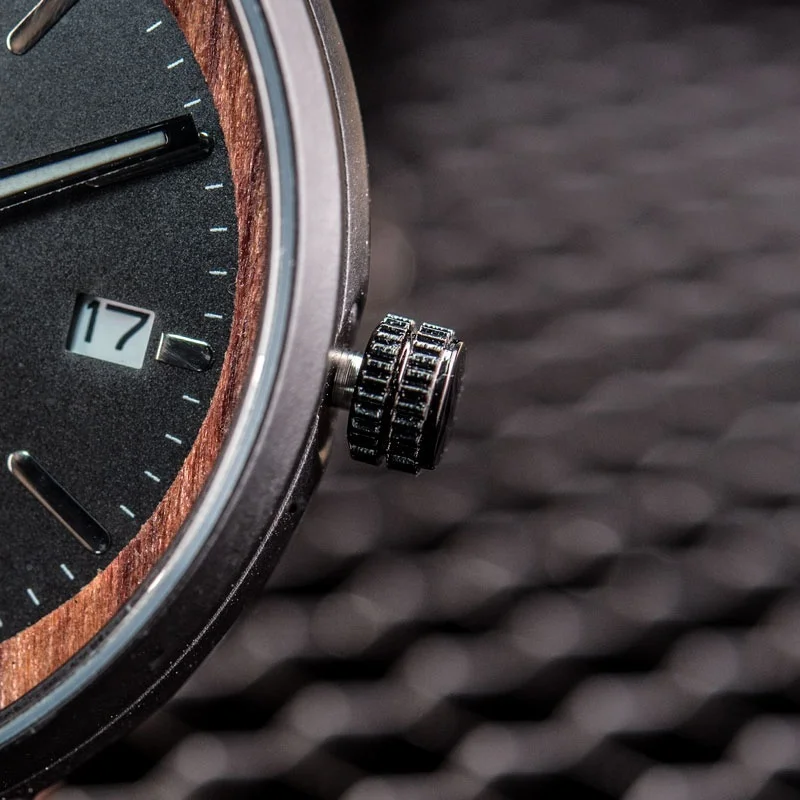 DODO DEER Ecofriendly Dropshipping Japan Movement Quartz Men Wood Watch Customized Logo Timepieces Moon face Watches