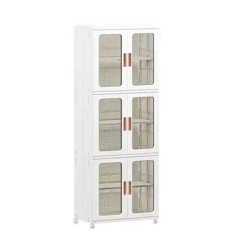 rmier Multifunction High Capacity Plastic Wardrobe Cabinet Folding Storage Box Cupboard Baby Wardrobe Children Cabinet