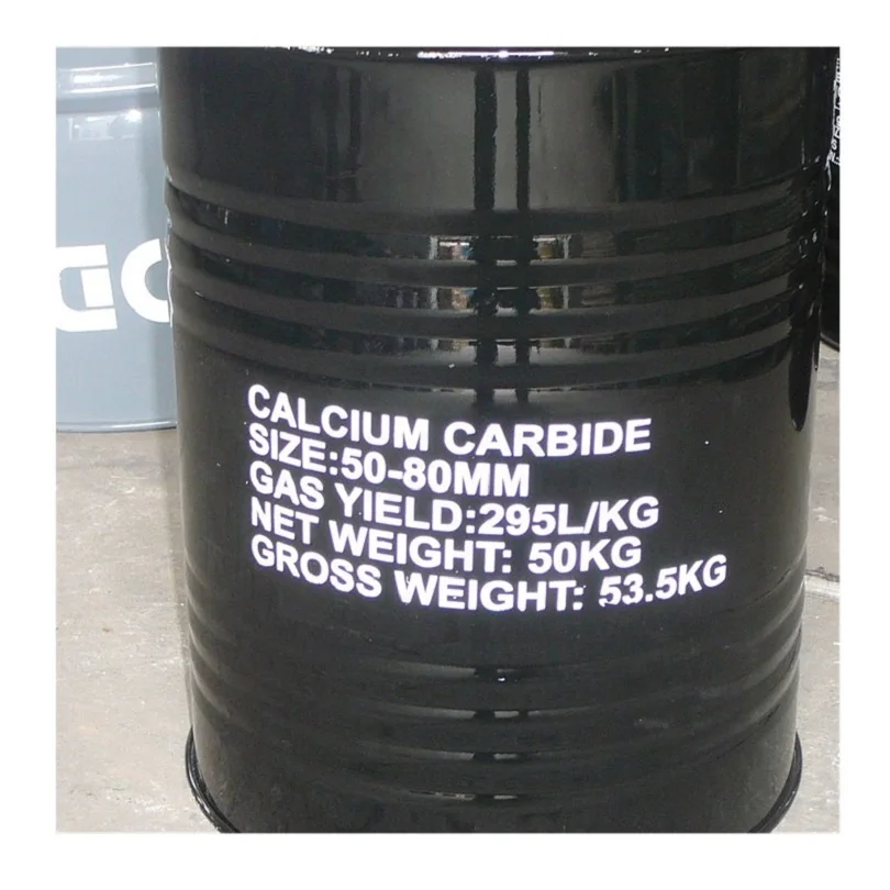 Looking for calcium carbide 50-80mm 50kg drum for welding