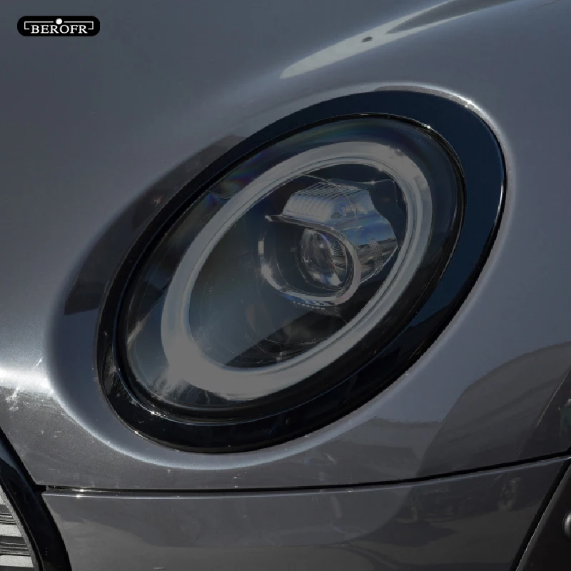 Car Headlight Protection Tint Film Smoke Black Transparent TPU Sticker For MINI Clubman F54 F55 JCW Cooper S Accessories