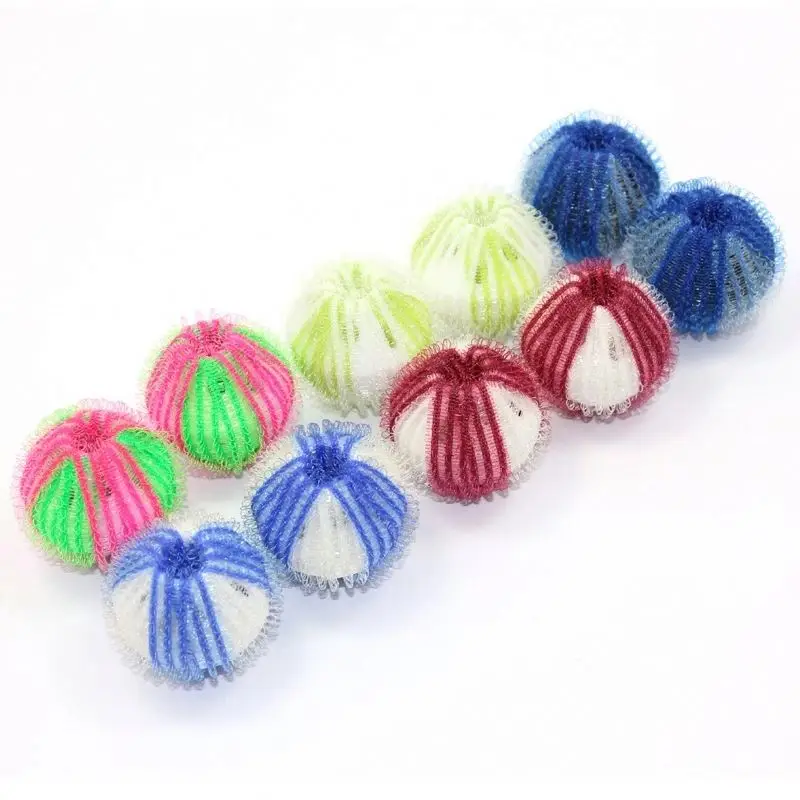12Pcs Fluff Cleaning Lint Fuzz Grab Washing Machine Hair Remover Laundry Ball