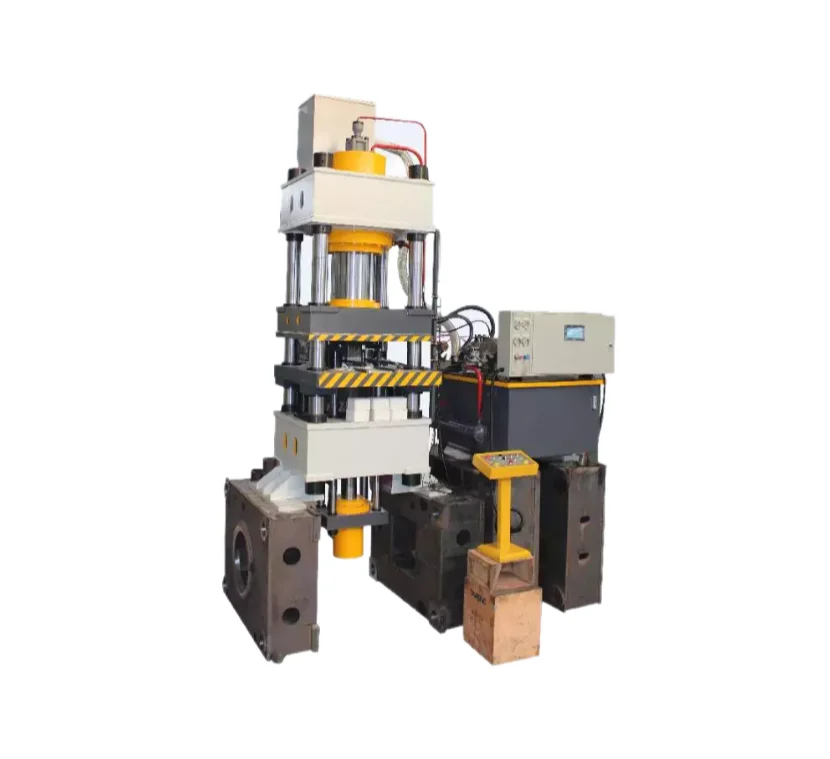 Deep Drawing Four Column Hydraulic Press Machine Animal Salt Lick Blocks Making Machine From Factory