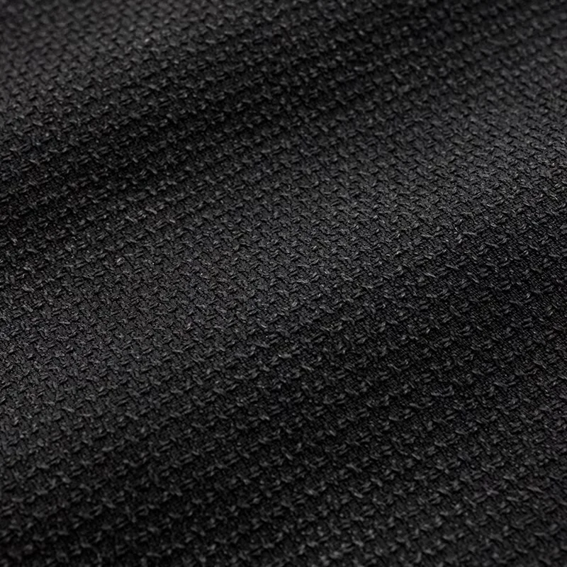 Level 3 Abrasion Resistant Aramid Black Fabric for Industrial Gloves and Upholstery
