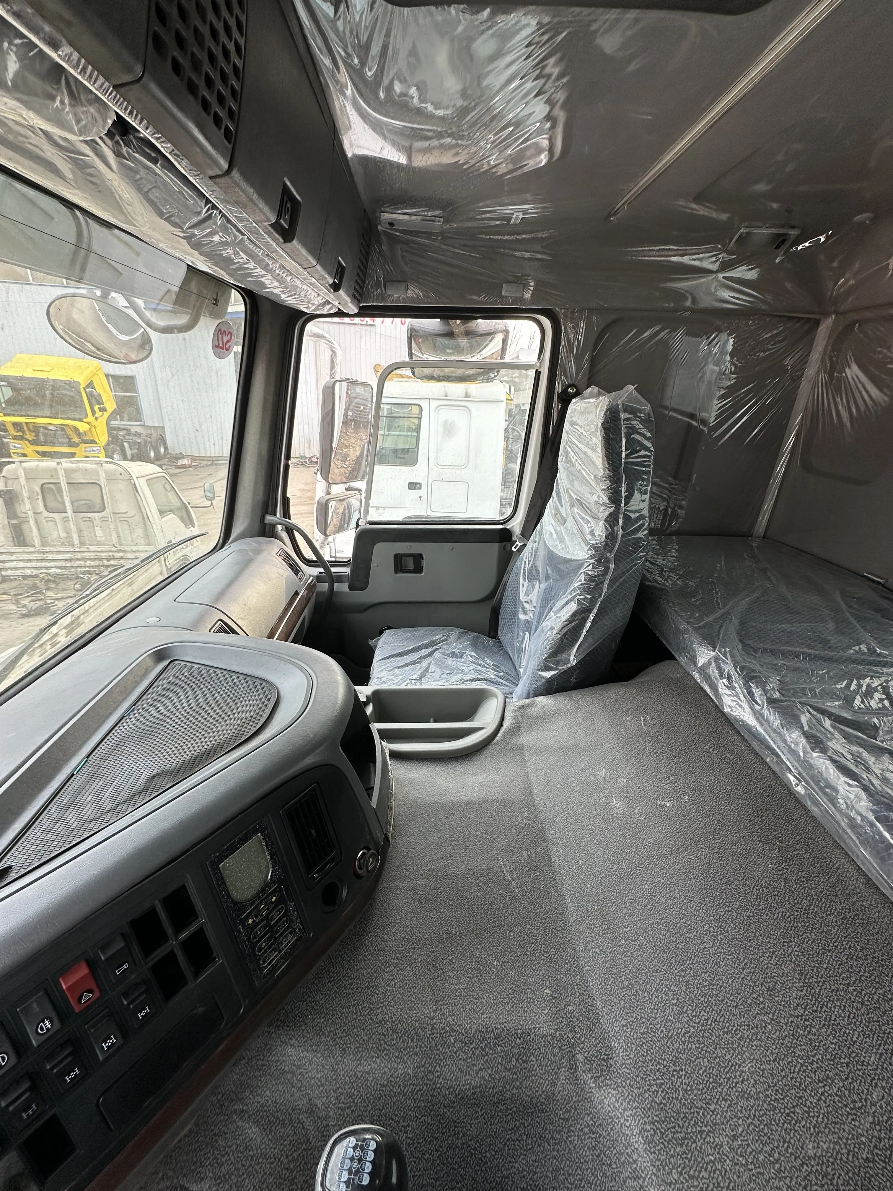 LUEN 6X4 371HP HOWO б/у самосвал механическая подвеска новая коробка передач для шин двигателя