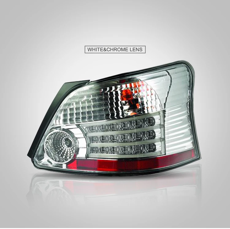 VLAND manufacturer for car lamp for VIOS taillight 2008-2013 tail lamp with moving signal +turn signal+DRL