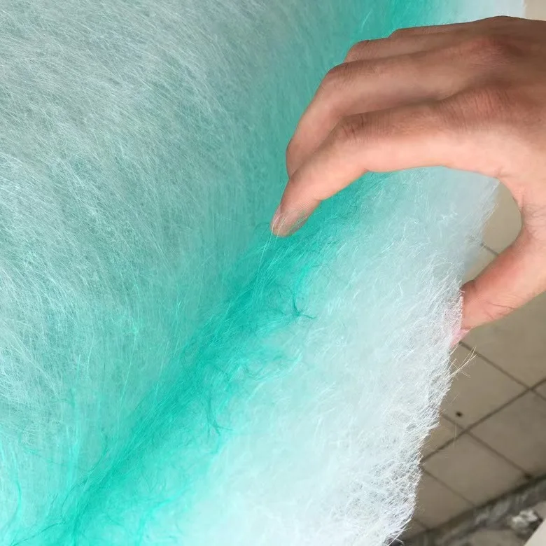 Customization 50mm pre green and white air filters paint mist felt paint stop fiberglass filter cotton