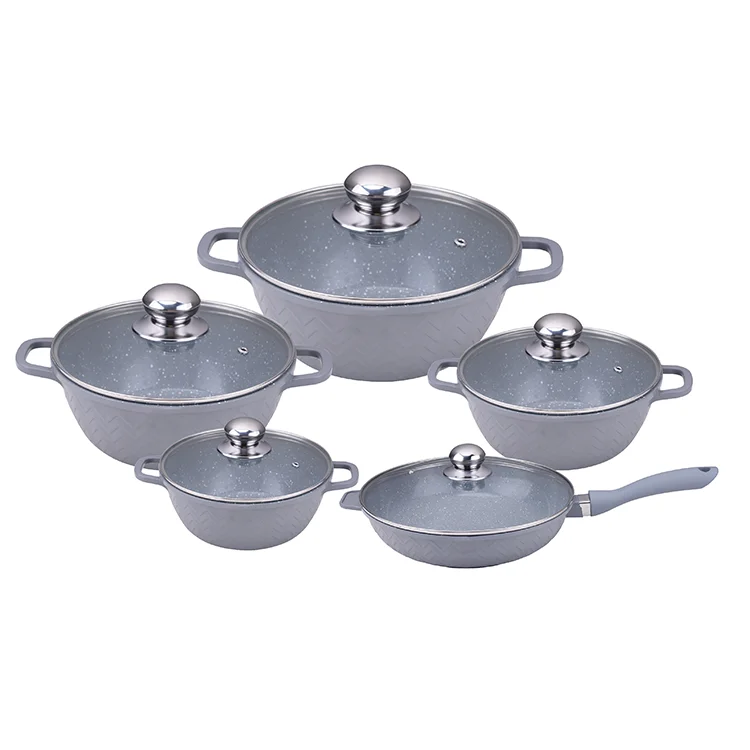 Dessini Cookware Set Printing Pot Sets Kitchenware Sets Glass Lid With Stainless Steel Knob