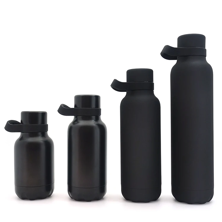 Insulated 380/500/700/1000ml Custom Stainless Steel Metal Drink Handle 2023 Unique Design Water Bottle