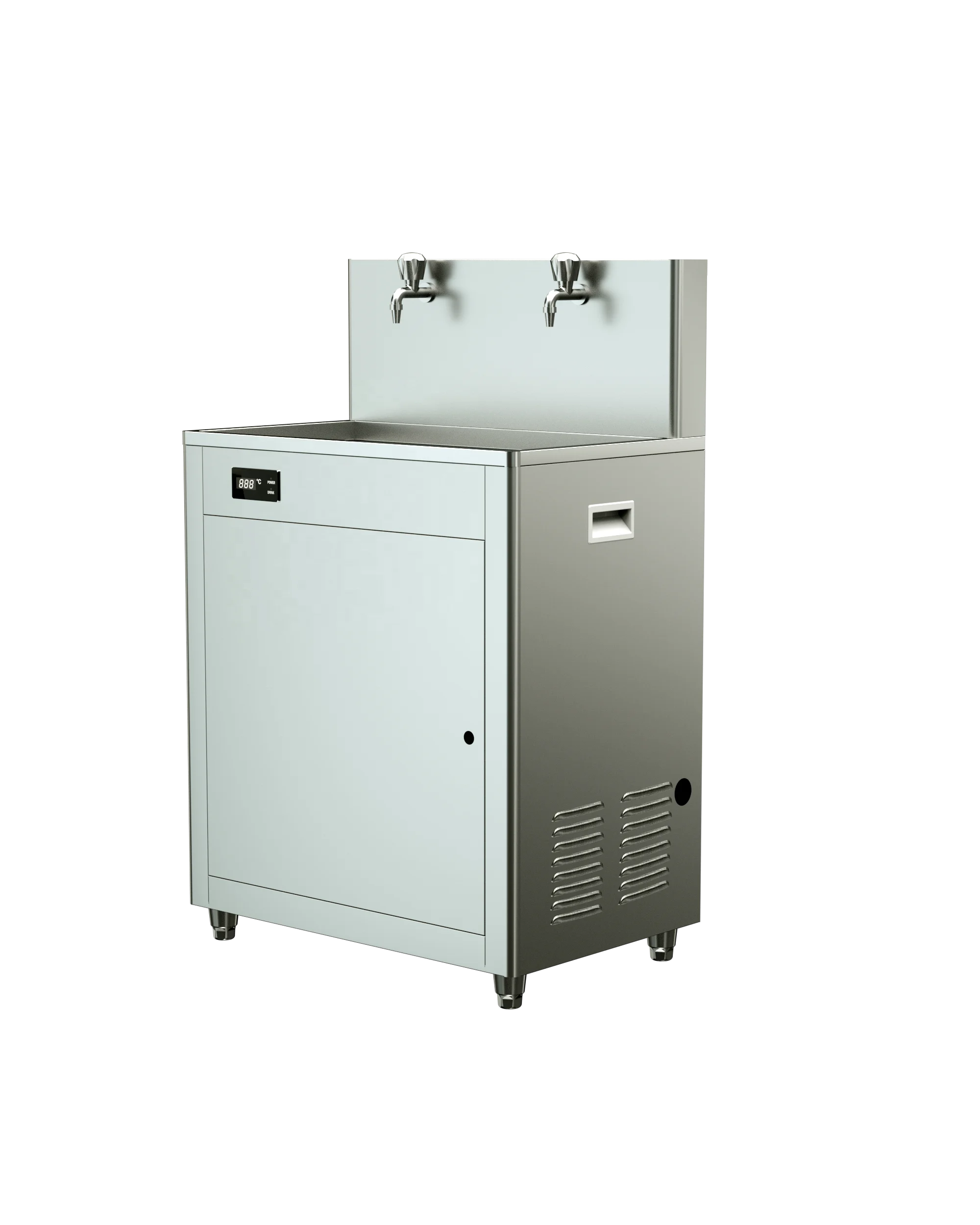 Commercial Factory 304 Stainless Steel Water Dispenser with UF Filtration Freestanding Unit for School and Office Use