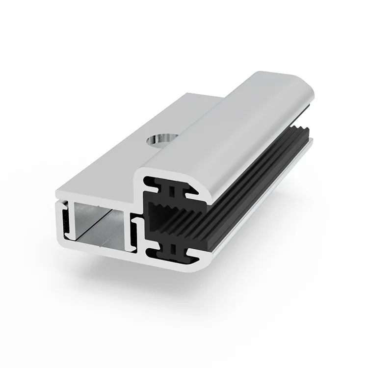 Hot Sell Edpm Rubber Thin Film End Clamp Frameless Solar Clamp