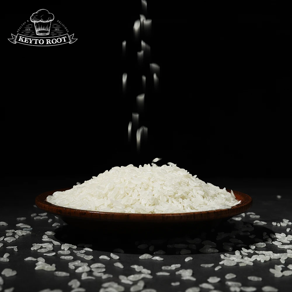 Оптовая продажа диетического волокна Konjac низкокалорийный рис Shirataki сушеный липкий сухой