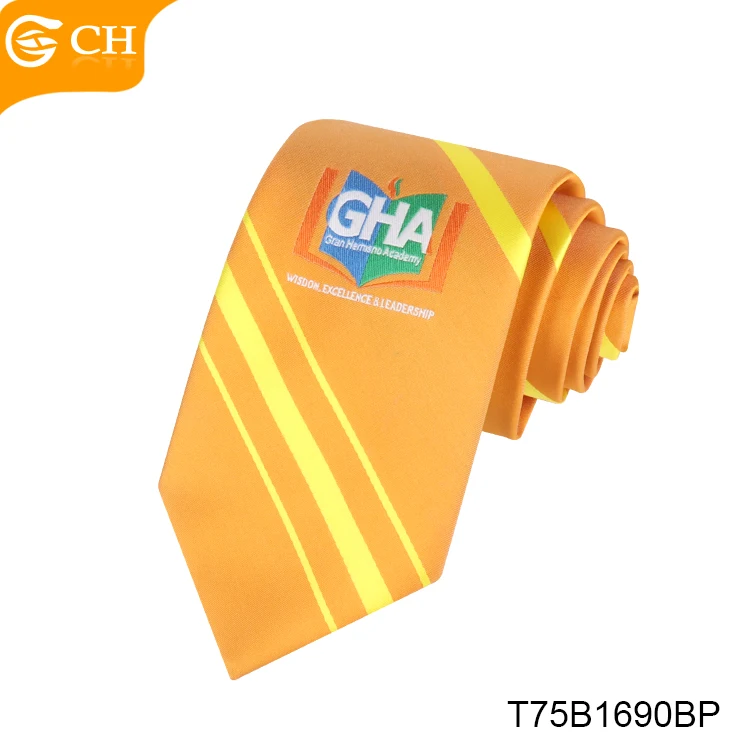 Professional Factory Woven School Neckties Custom Hot Sale Stripe Twill Polyester Ties Custom Logo Company Bank School Ties