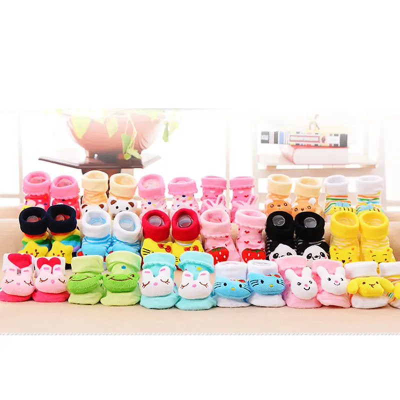Hot Selling Soft Cotton Cute Newborn Knitting Baby Shoe Socks