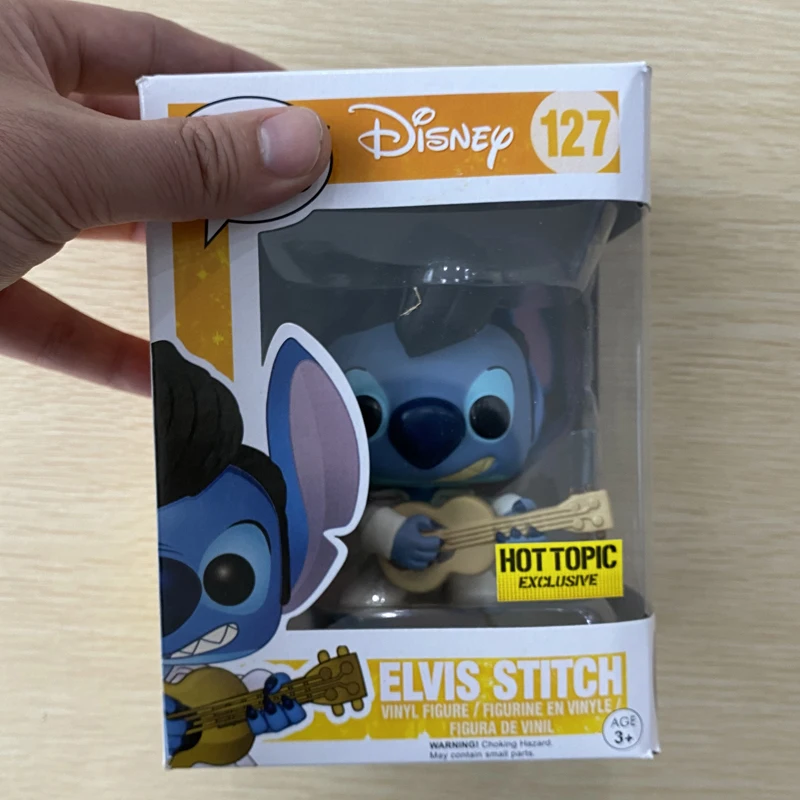 Экшн-фигурка Funko Pop 127 Стич Коллекционная модель игрушки 10