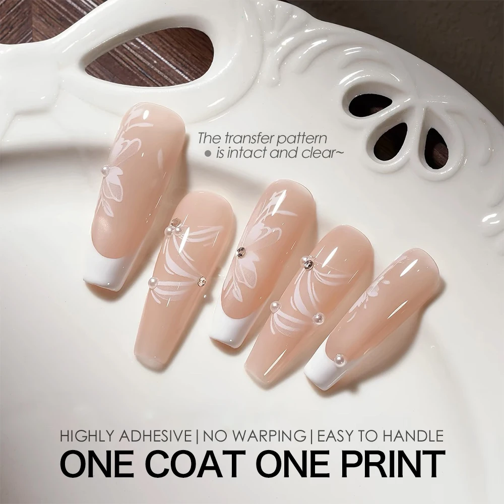 CHAORY  15ml Professional Starry Sky Transfer Nail Gel Wholesale for Nail Art Transfer Foil Stickers nail foil gel polish