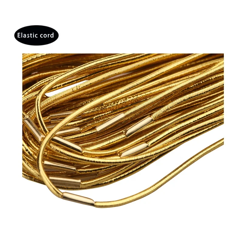 Wholesale factory directly sale cheap custom elastic cord with T-barb end