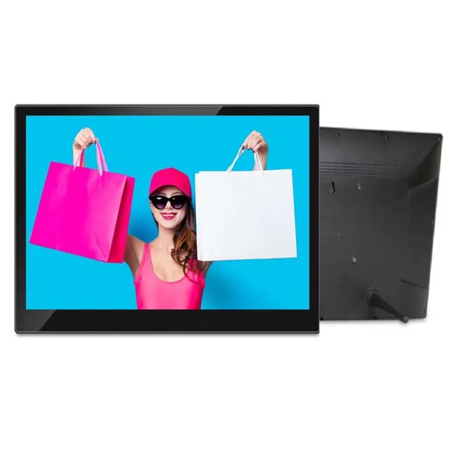 18.5 inch wall mount digital signage advertising display android all in one 18.5 inch FHD 1080P capacitive touch android tablet