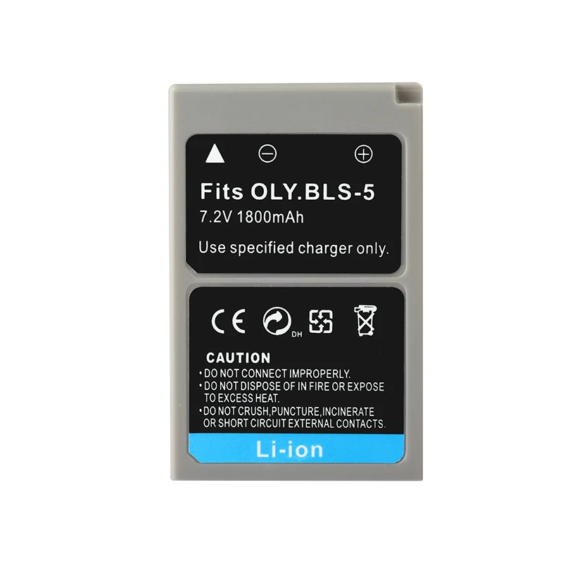 Аккумуляторная 1800mAh 7 2 V PS-BLS5 BLS-5 BLS5 BLS-50 BLS50 PS батареи для камеры Olympus E-P1 E-P2 E-P3 E-PL1 E-PL2