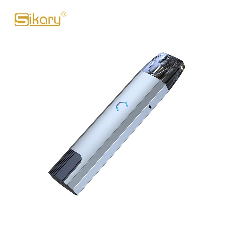Wholesale New Design Sikary 500mAh 2.0mL 30W 0.5ohm E Cigarette Refillable Pod Vape Pen kit big power