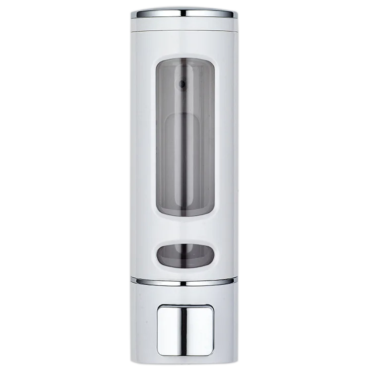 Bathroom Wall mounted 400ML Conditioner Shampoo dispenser hotel Plastic Shower Gel laundry soap dispenser