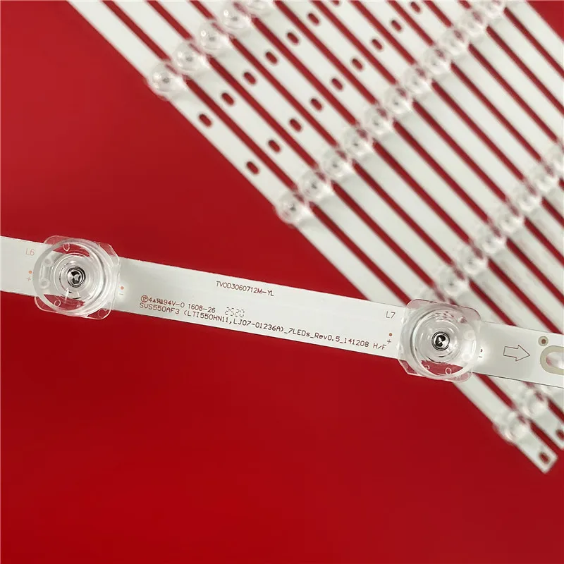 original 55-inch LCD tv backlight LTI55HN11 light strip 13pieces 7leds SVS550AF3 LJ07-01236A/B lcd led tv spare parts