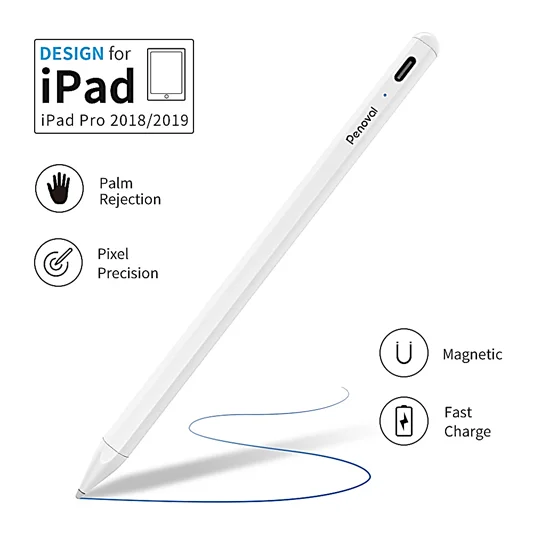 Universal And Dedicated 2 in 1 Mode Active Capacitive Touch Screens Tablet Stylus Pens For Apple iPad Android Microsoft