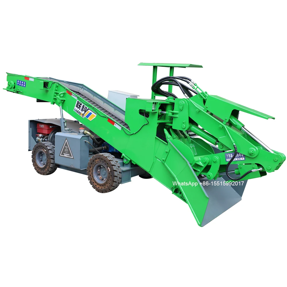 lianke brand mucking rock drill loader,underground mining cargador for Ecuador