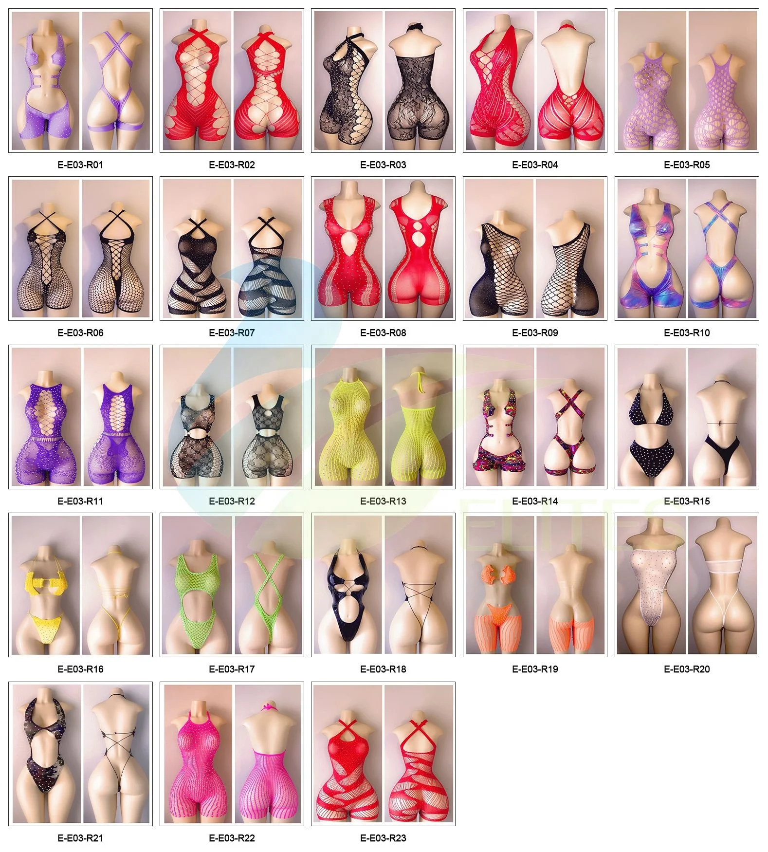 ELITES Exotic Dancewear Sexy Stripper Outfits ONE PIECE SWIMSUIT Pole Dance Wear lingerie women