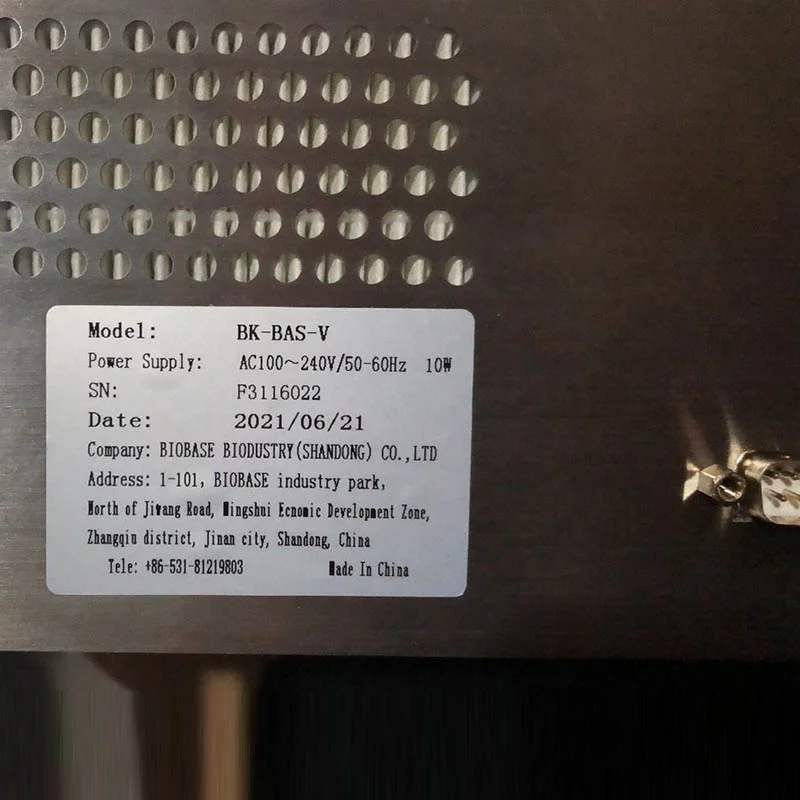 BIOBASE CHINA Biological Air Sampler BK-BAS-V 100Lmin+5% good quality sells overseas Biological Air Sampler for lab or hospital